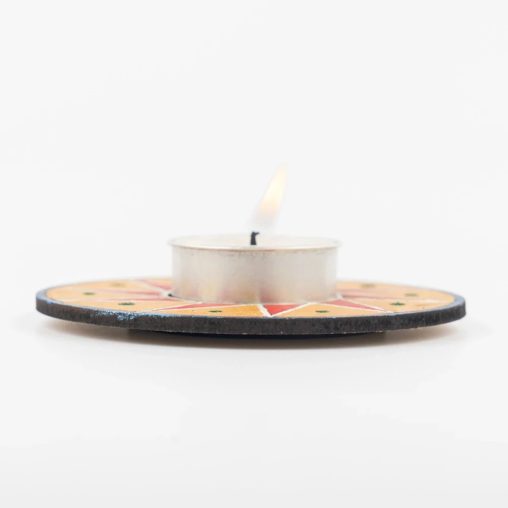 Purchase painted MDF star tea light holder